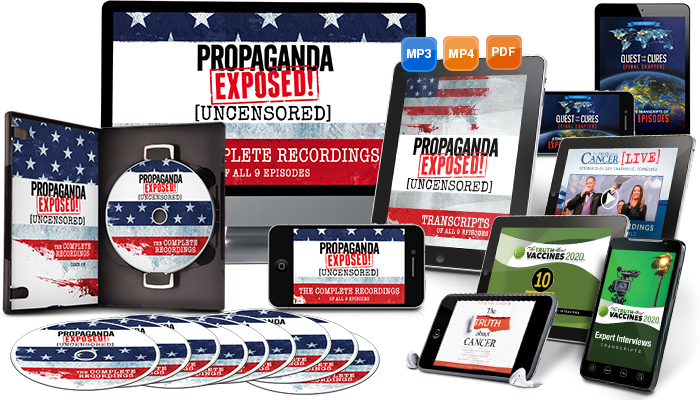 Propaganda Exposed! [UNCENSORED] “Patriot Package” Combo (Digital + Physical + Bonuses) DVDs